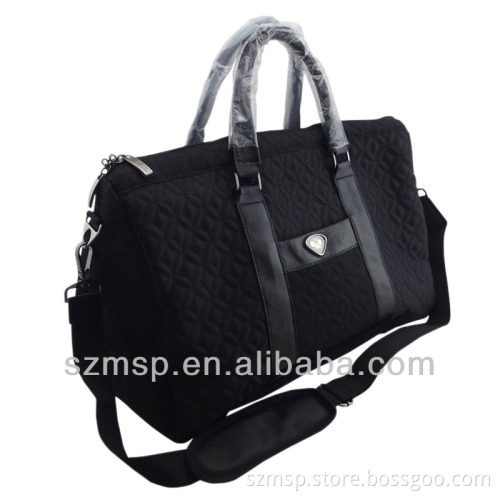 Twill nylon big volume carry women vacation duffle bag/super quality travel bag